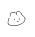 おもち もち うさぎ（個別スタンプ：8）