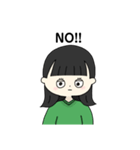 女の子のまいにちスタンプ（個別スタンプ：9）