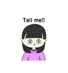 女の子のまいにちスタンプ（個別スタンプ：13）