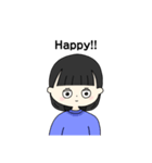 女の子のまいにちスタンプ（個別スタンプ：14）