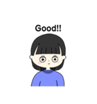 女の子のまいにちスタンプ（個別スタンプ：15）