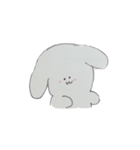 ゆるっと！うさぎのミリくんスタンプ（個別スタンプ：1）