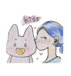 ブルーとピッグ（個別スタンプ：20）