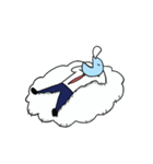 忙しいサカナマン2（個別スタンプ：10）