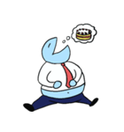 忙しいサカナマン2（個別スタンプ：19）