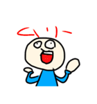髪の毛のない男の子（個別スタンプ：27）