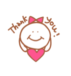 みんなだいすき！しらたまちゃん！（個別スタンプ：1）
