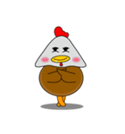 miss ＆ mister DalGoo(鶏)（個別スタンプ：10）