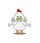 miss ＆ mister DalGoo(鶏)（個別スタンプ：23）