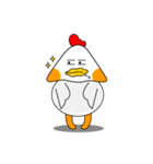miss ＆ mister DalGoo(鶏)（個別スタンプ：28）