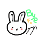うさぎーにょ（個別スタンプ：6）