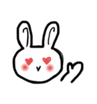 うさぎーにょ（個別スタンプ：13）