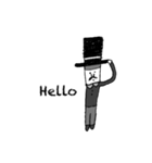 オジサンの日常( ´灬` )（個別スタンプ：1）