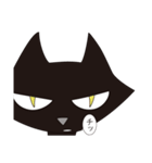 死神リパ子の相棒-黒猫キッド1（個別スタンプ：15）