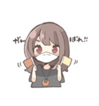 霞美@ベース ゆるふわ日常スタンプ（個別スタンプ：11）