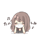 霞美@ベース ゆるふわ日常スタンプ（個別スタンプ：13）