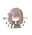 霞美@ベース ゆるふわ日常スタンプ（個別スタンプ：14）
