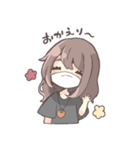 霞美@ベース ゆるふわ日常スタンプ（個別スタンプ：21）