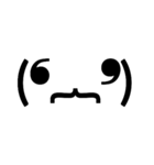 顔文字さんからかな（個別スタンプ：6）
