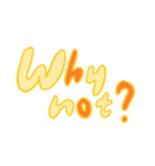 英語で言ってみよう（個別スタンプ：5）