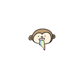 おさるさんのゆ〜るい毎日。（個別スタンプ：16）