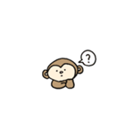 おさるさんのゆ〜るい毎日。（個別スタンプ：40）
