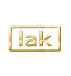 大体：金018 英語の略字1/EN（個別スタンプ：4）