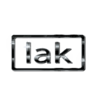 大体：黒018 英語の略字1/EN（個別スタンプ：4）