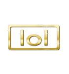 大体：金019 英語の略字2/EN（個別スタンプ：1）