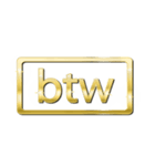 大体：金019 英語の略字2/EN（個別スタンプ：30）