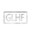 大体：銀021 英語の略字4/EN（個別スタンプ：12）