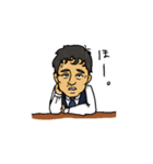 ロックだぜ！すんごい営業マン（個別スタンプ：3）