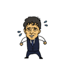 ロックだぜ！すんごい営業マン（個別スタンプ：5）