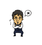 ロックだぜ！すんごい営業マン（個別スタンプ：8）