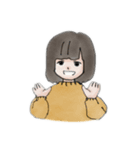 ゆる〜い男の子と女の子（個別スタンプ：19）