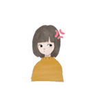 ゆる〜い男の子と女の子（個別スタンプ：21）