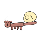 犬とLPとその他であいさつ（個別スタンプ：17）