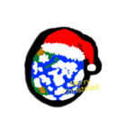 宇宙の星たち(クリスマスver)（個別スタンプ：4）