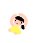 ふわふわ大人スタンプ（個別スタンプ：4）