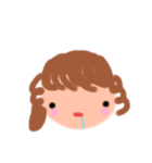 ふわふわ大人スタンプ（個別スタンプ：6）
