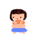 ふわふわ大人スタンプ（個別スタンプ：8）