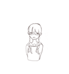 愛しの先輩（個別スタンプ：5）