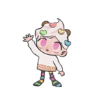 スイートな女の子（個別スタンプ：3）