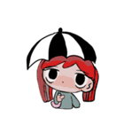 スイートな女の子（個別スタンプ：4）