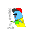 Mr.ブルースキン(2)（個別スタンプ：21）