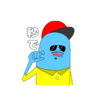 Mr.ブルースキン(2)（個別スタンプ：36）