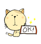 ぶちねこ 「みるくてぃ」（個別スタンプ：2）