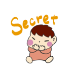 日本の赤ちゃん(英語バージョン)（個別スタンプ：9）