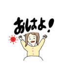 すたんぷ(おんなのこ)（個別スタンプ：5）