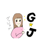 すたんぷ(おんなのこ)（個別スタンプ：9）